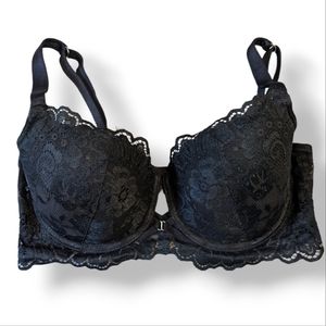 La Senza black lace underwire bra 34D